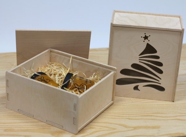 Cutie din placaj | cu Braduț - imagine 6